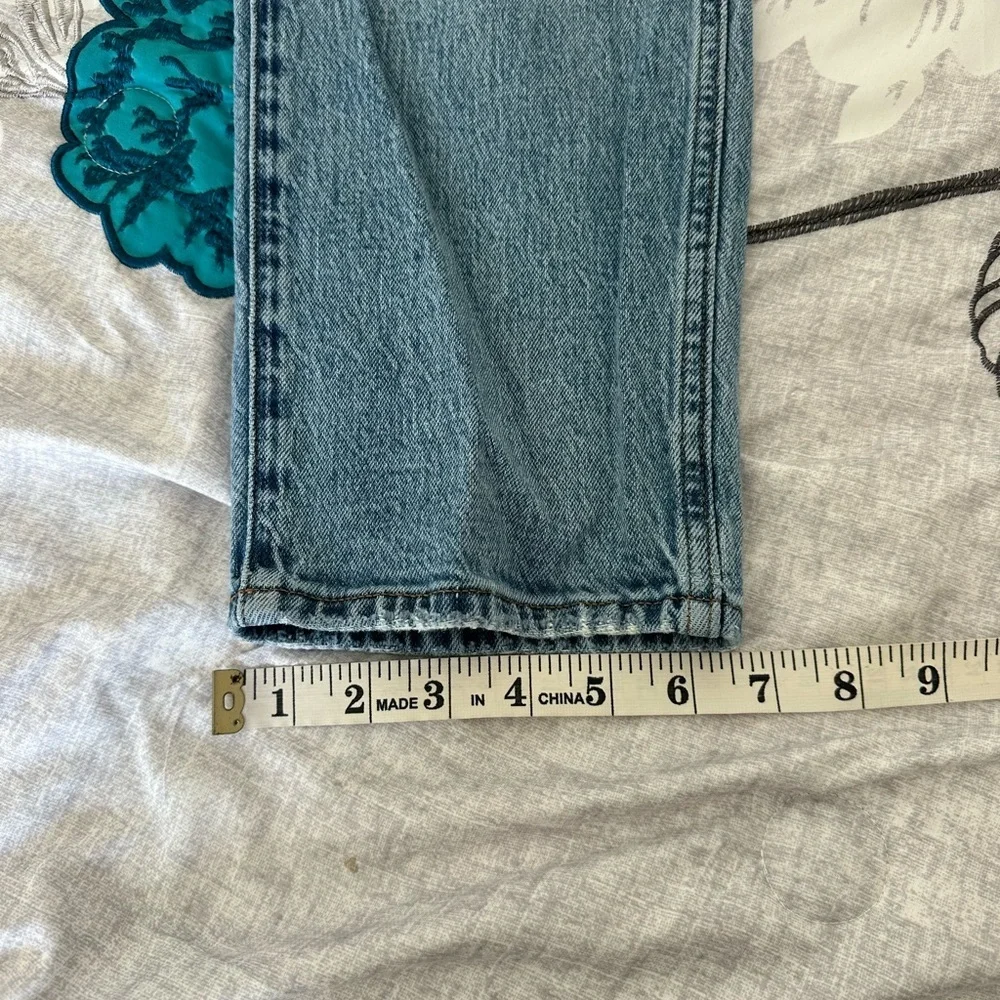 J. Crew Jeans Women’s 31 Blue Classic Vintage High Rise Light Wash Ankle Jean